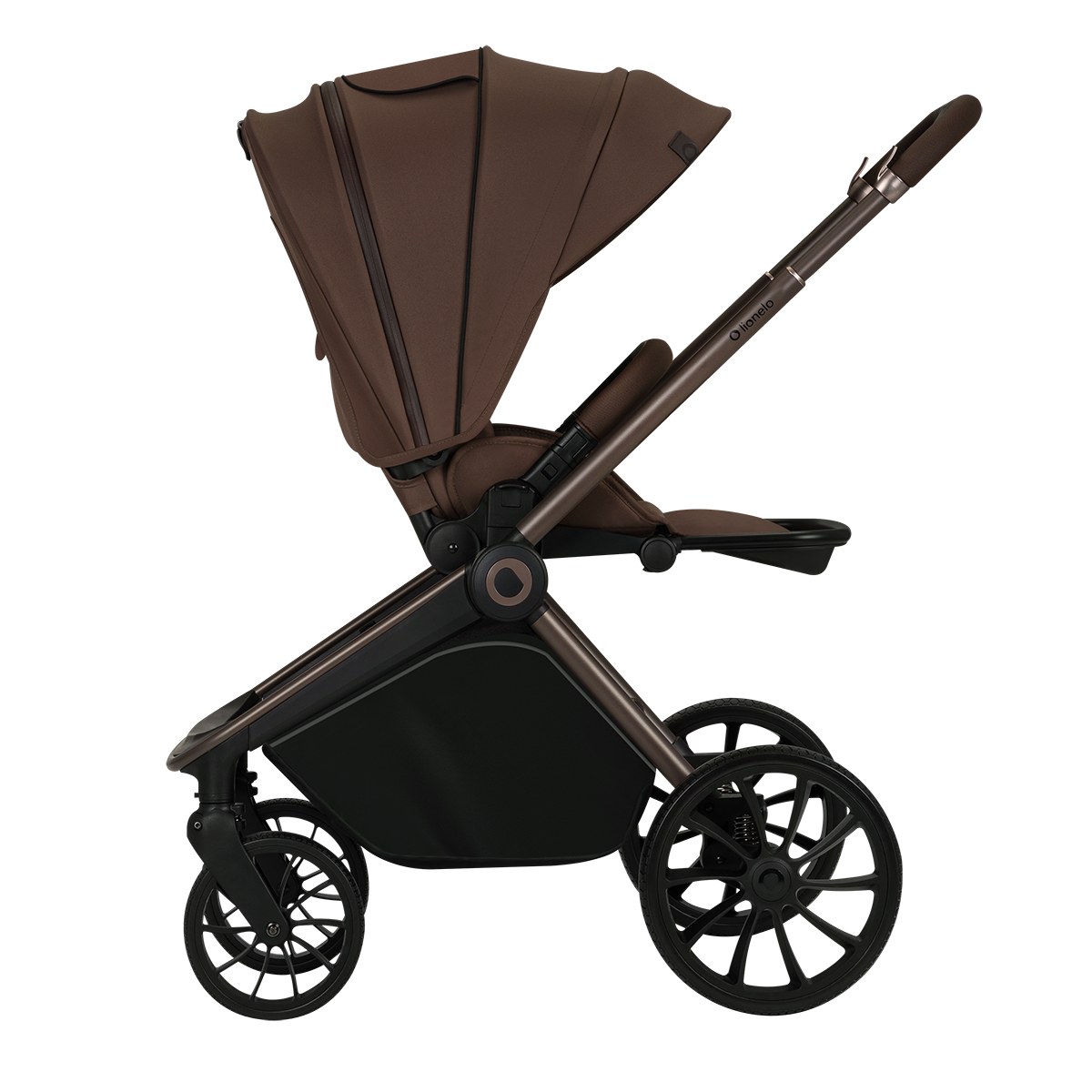 3-in-1 stroller product view 3 Lionelo Mika Plus 3-in-1 Mocha Mousse