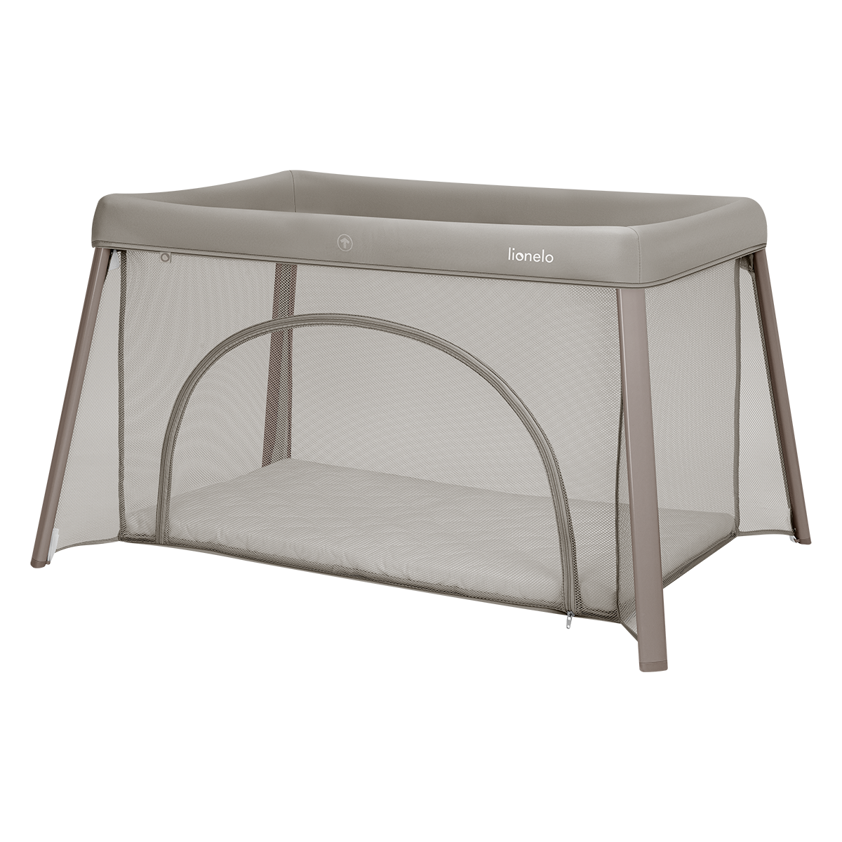 travel cot Lionelo Mila Beige Taupe