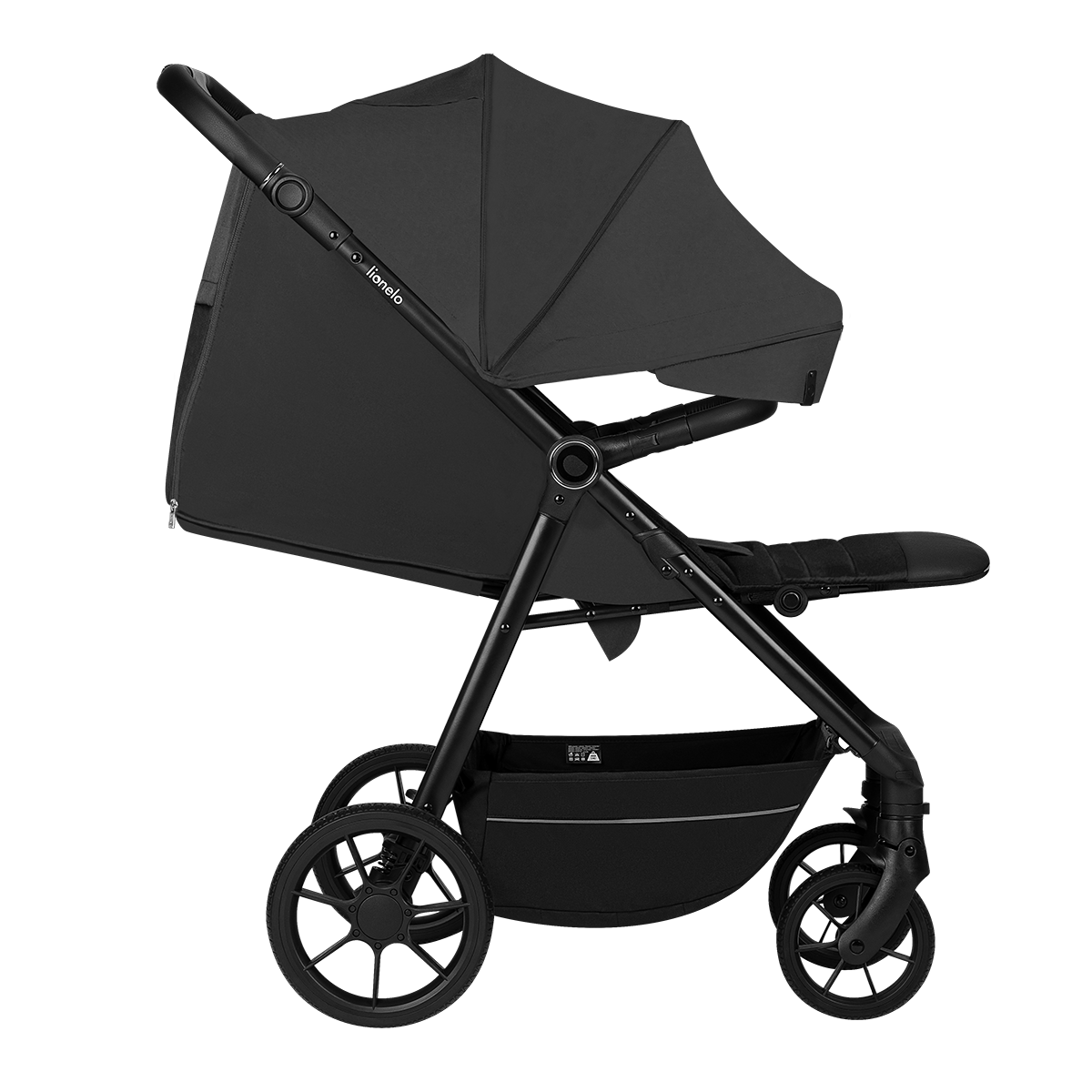 baby stroller product view 2 Lionelo Mira Grey Graphite