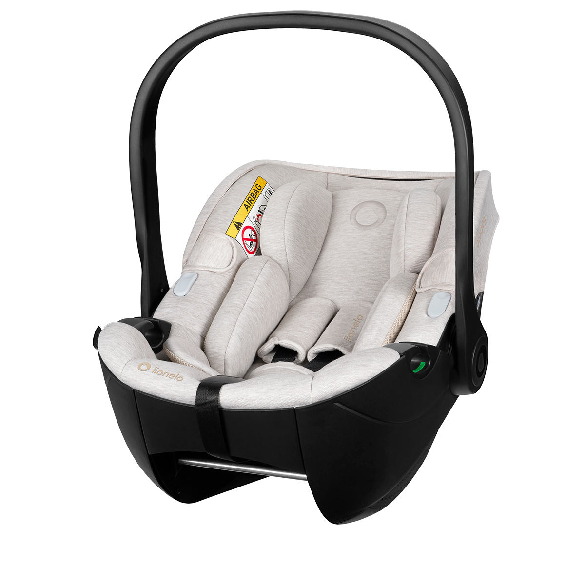 i-Size infant car seat product view 5 Lionelo Moxie i-Size Beige Sand