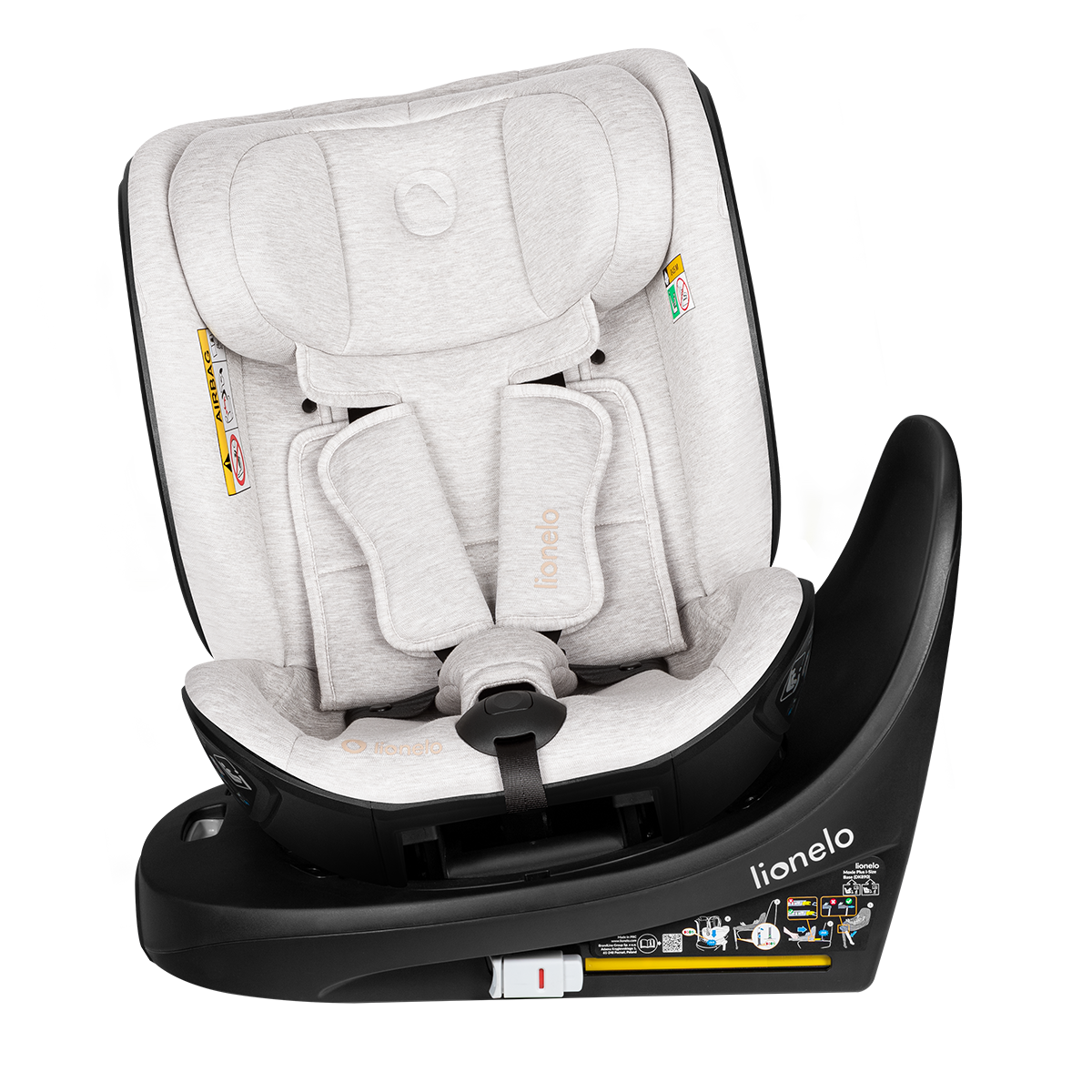 i-Size convertible car seat product view 4 Lionelo Moxie Next i-Size Beige Sand