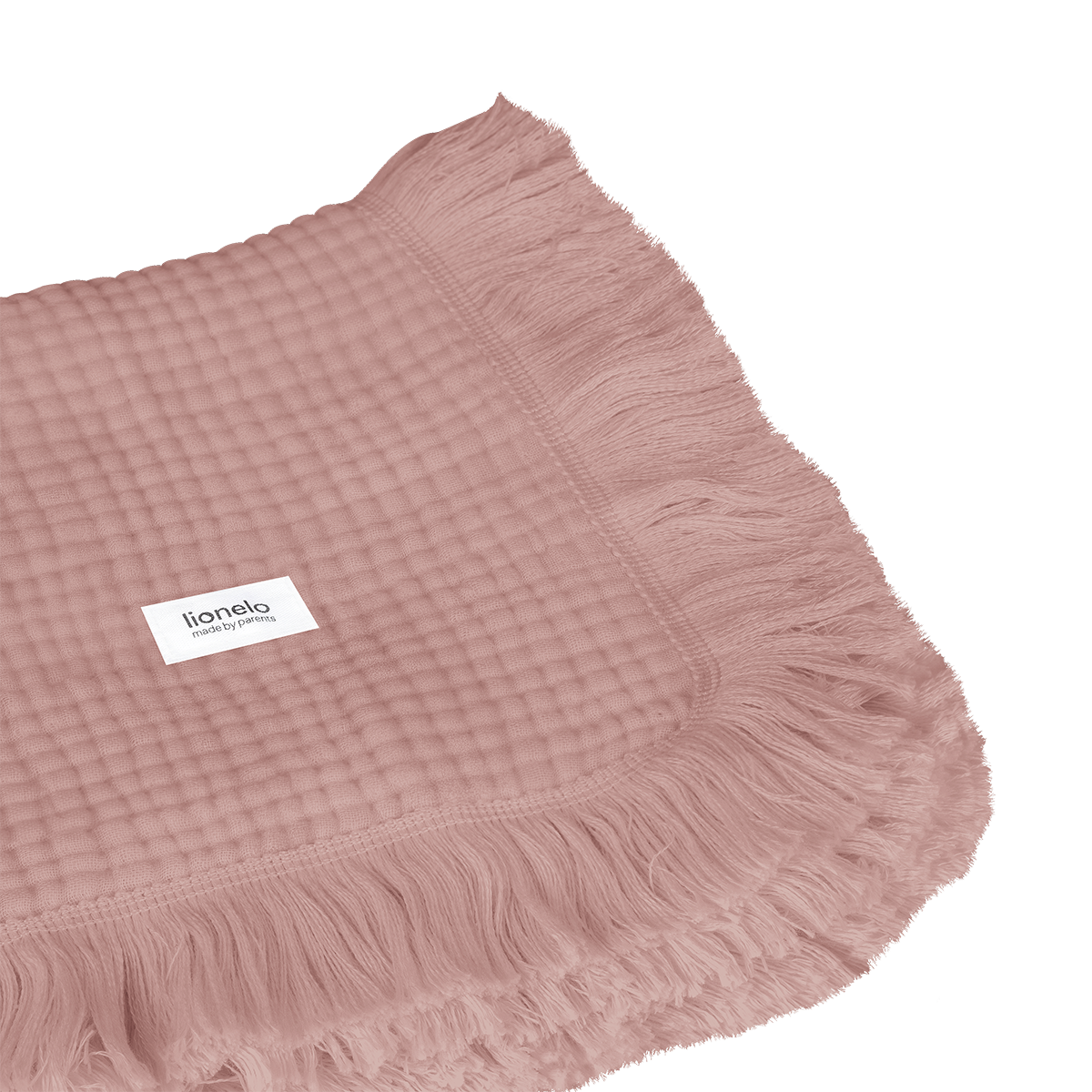 baby blanket or towel product view 5 Lionelo Muslin Blanket Dusty Pink