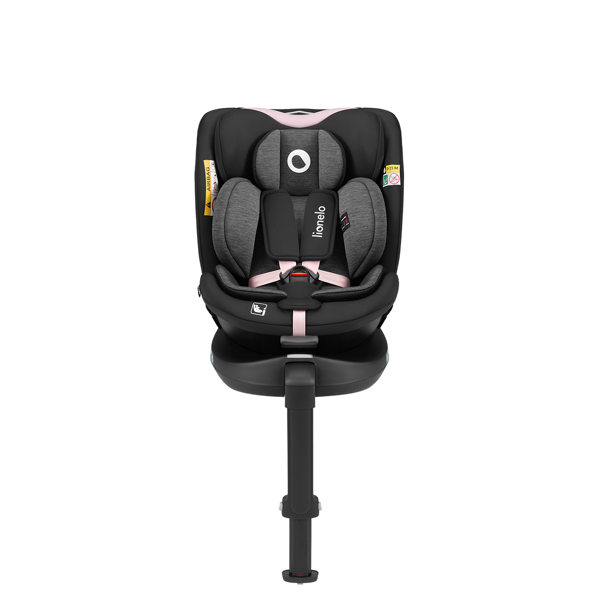 i-Size convertible car seat product view 2 Lionelo Navy i-Size Black Pink