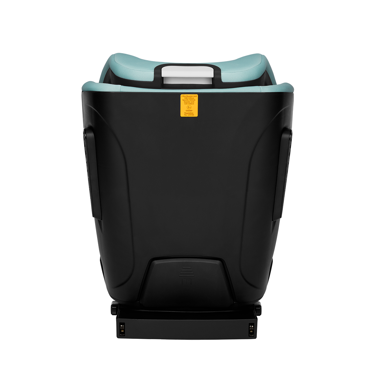i-Size booster car seat product view 5 Lionelo Neal i-Size Green Turquoise