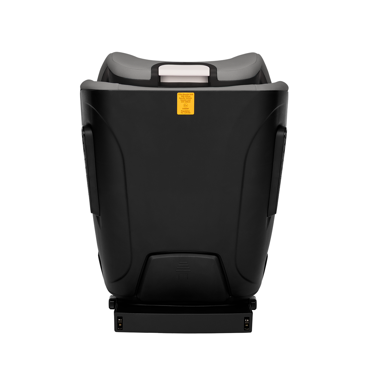 i-Size booster car seat product view 5 Lionelo Neal i-Size Grey Concrete