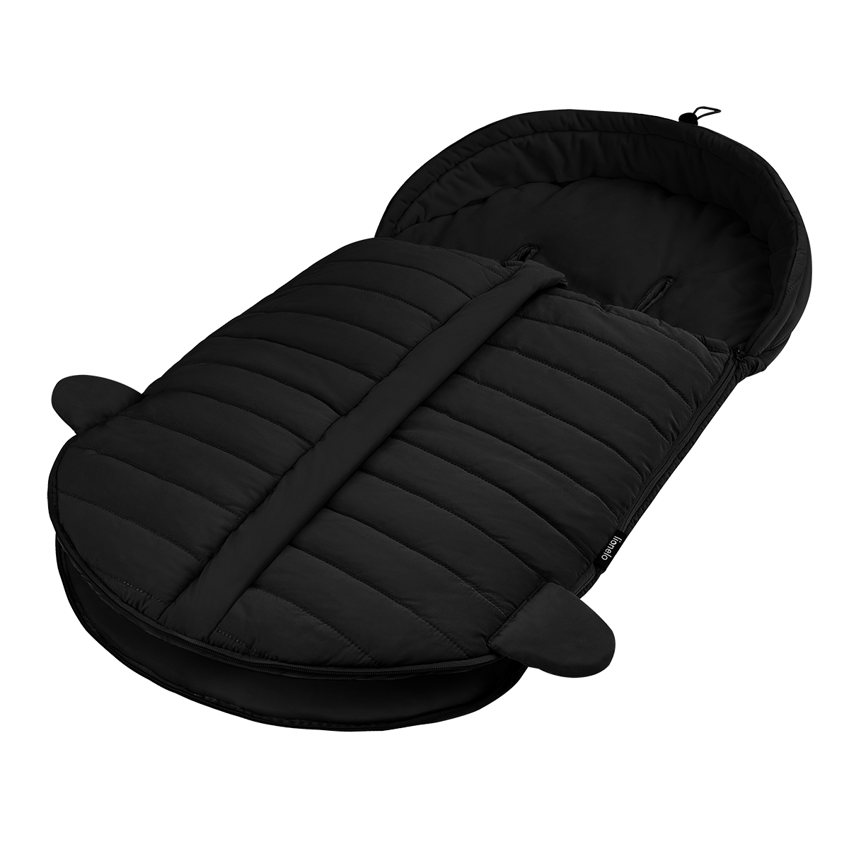 stroller footmuff product view 6 Lionelo Oli Black