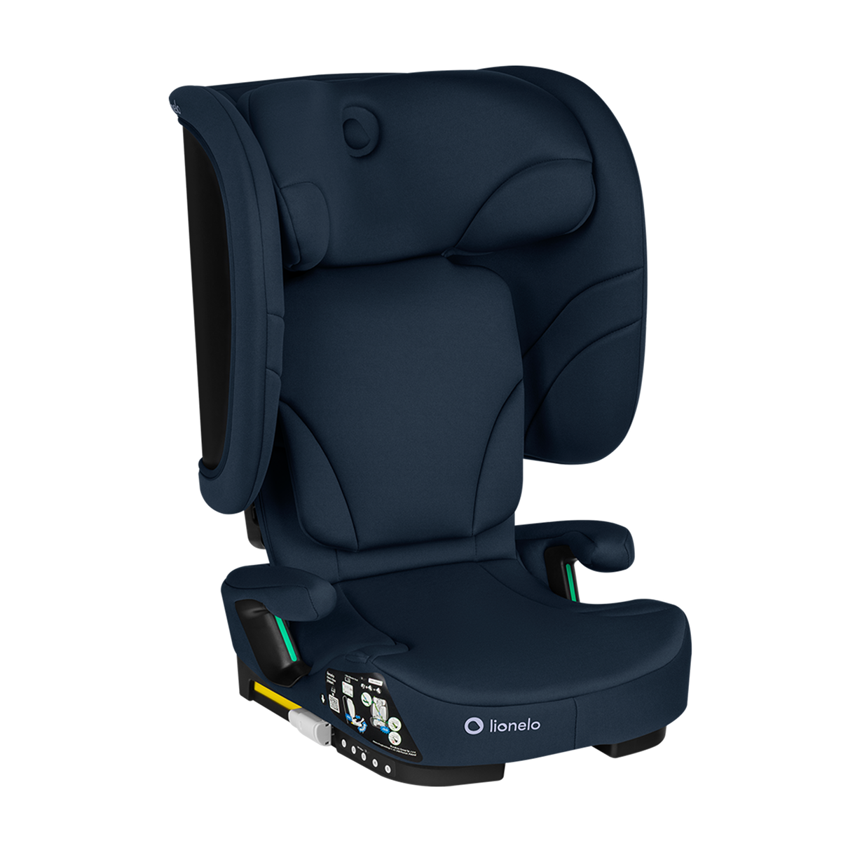 i-Size booster car seat Lionelo Orin i-Size Blue Navy