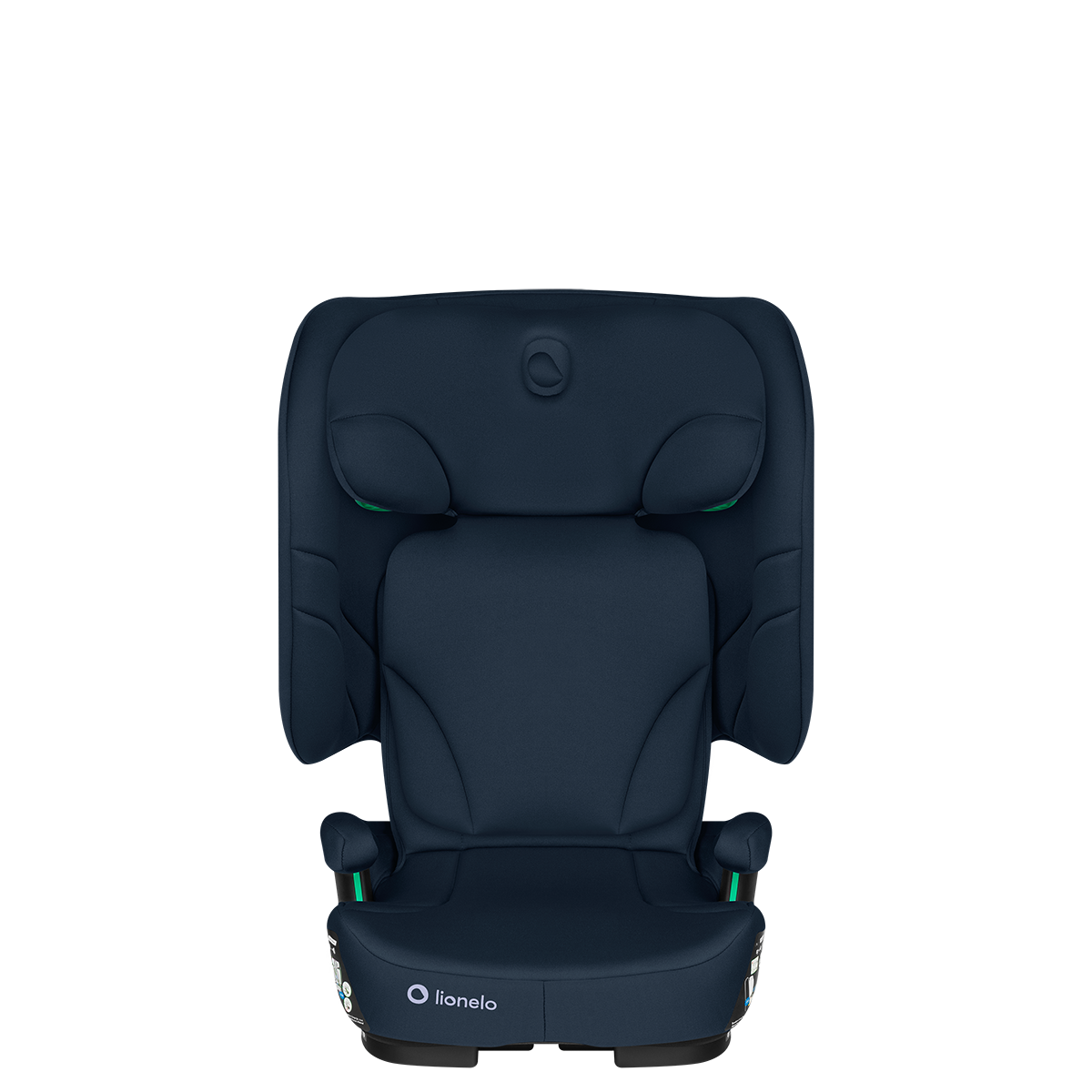 i-Size booster car seat product view 4 Lionelo Orin i-Size Blue Navy