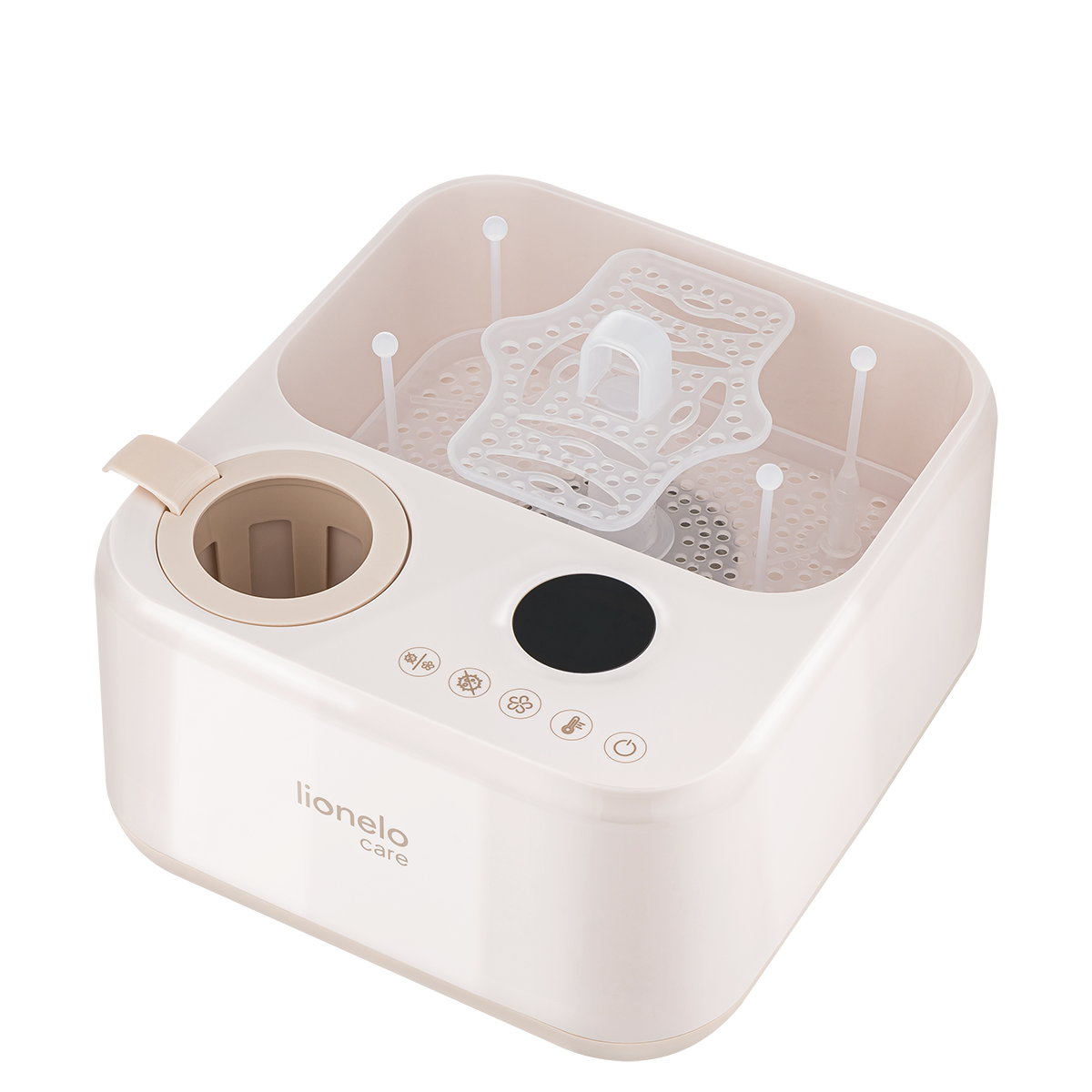 bottle warmer or sterilizer product view 4 Lionelo SteamUP Beige Sand