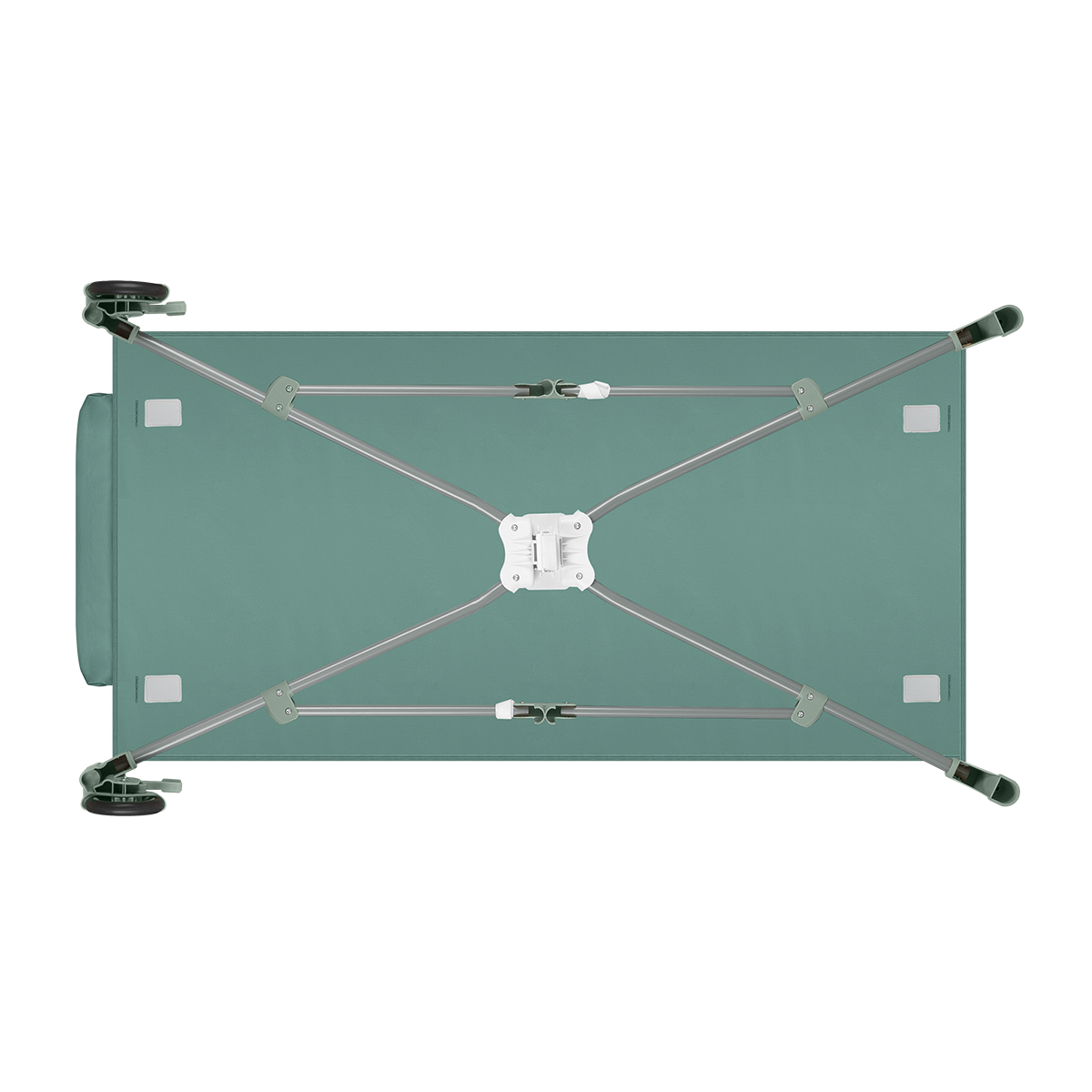 travel cot product view 5 Lionelo Stefi Plus Green Olive