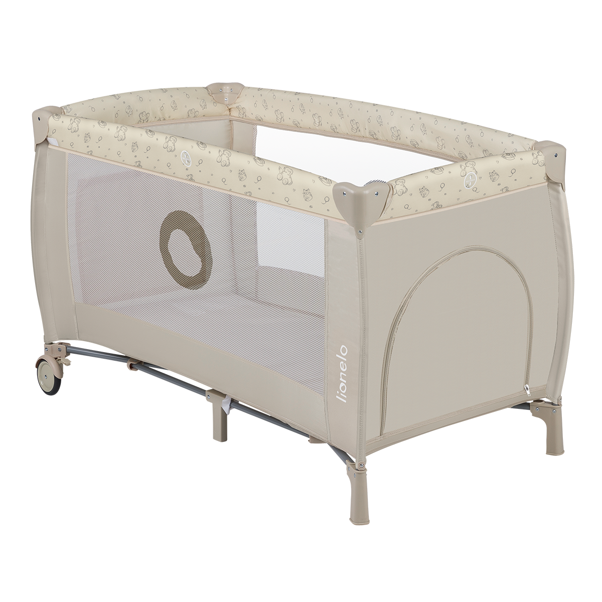 travel cot Lionelo Sven Plus Beige Latte