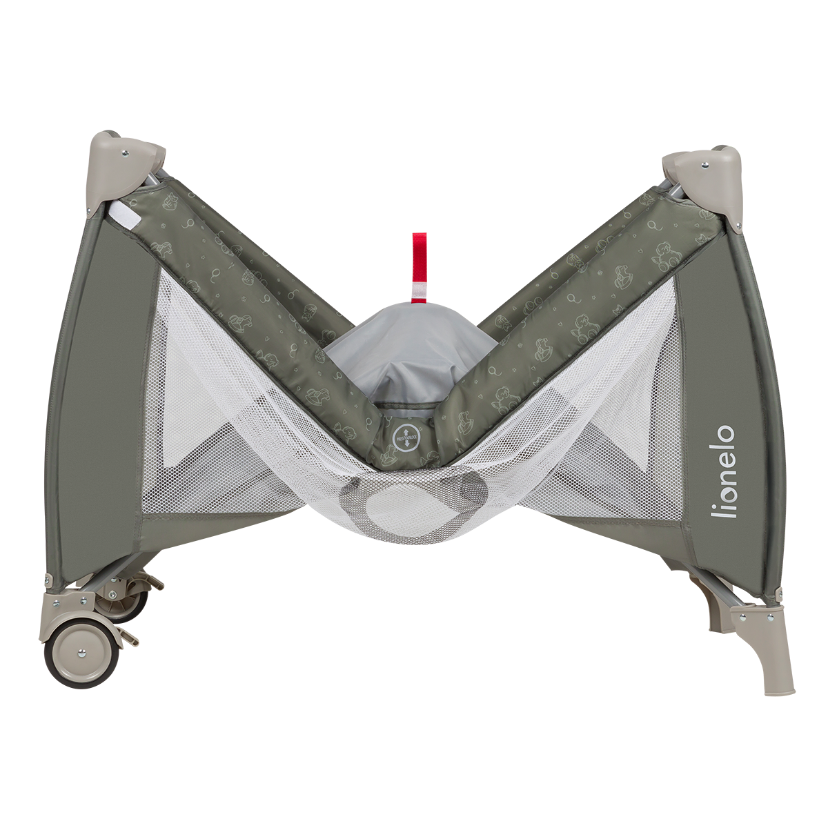 travel cot product view 5 Lionelo Sven Plus Beige Olive