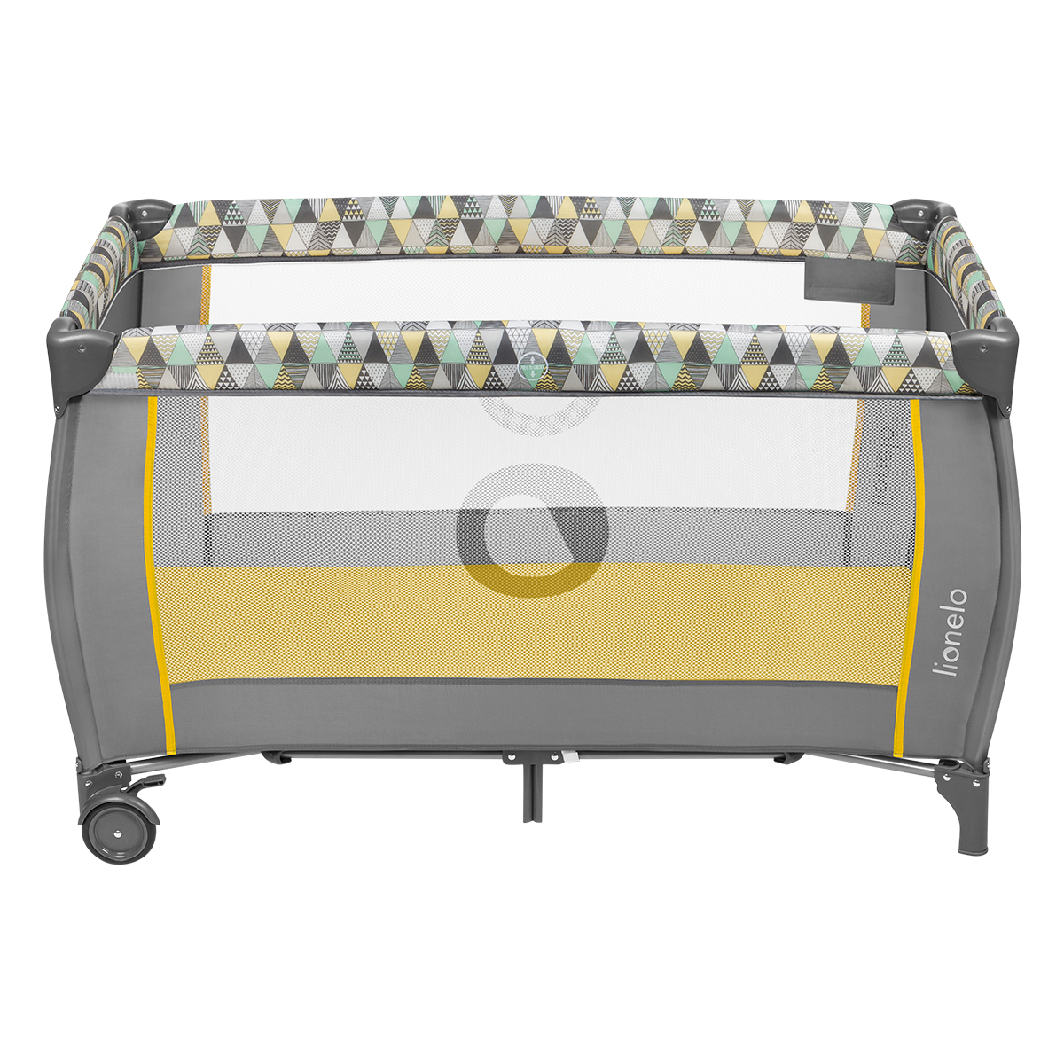 travel cot product view 4 Lionelo Sven Plus Yellow Scandi