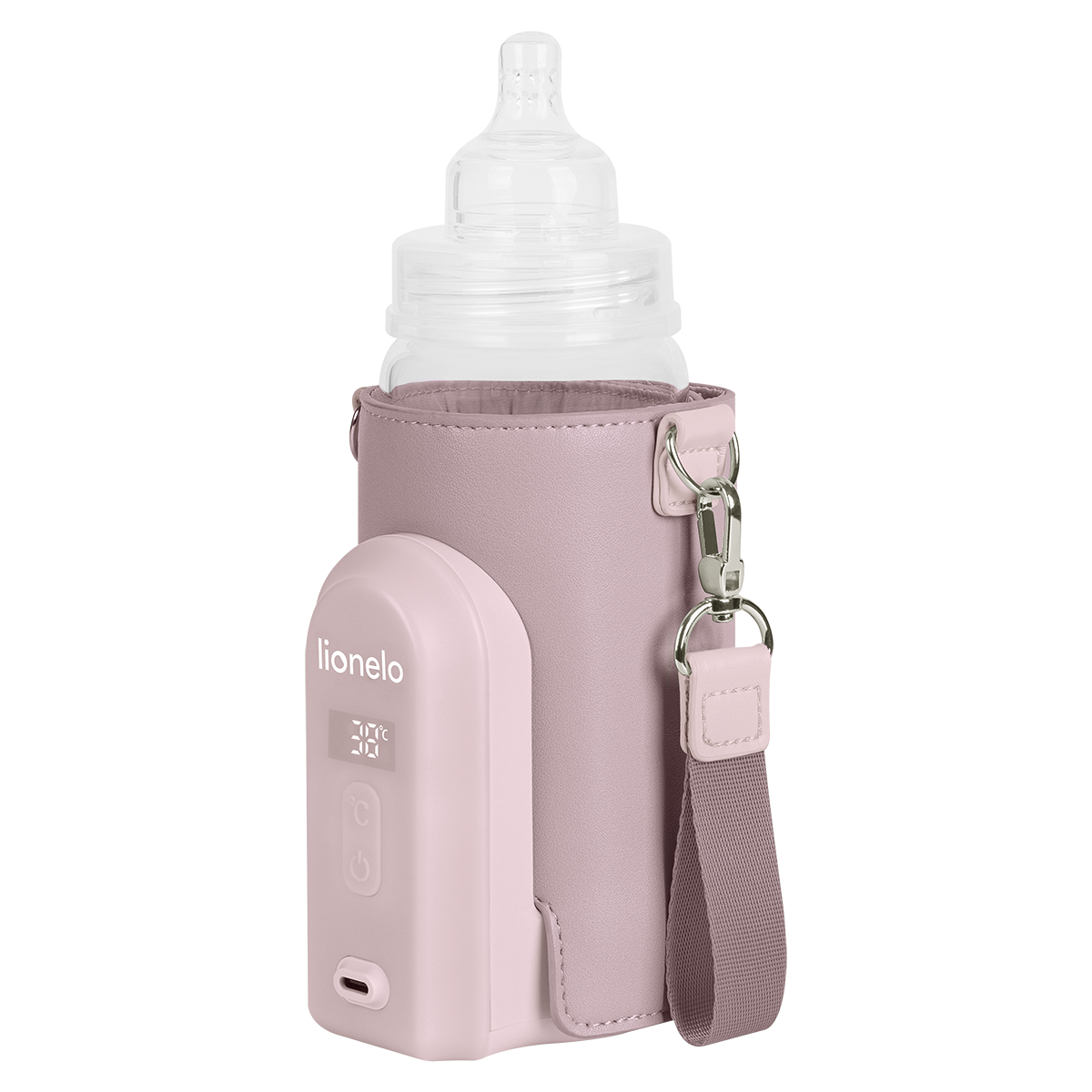 bottle warmer or sterilizer product view 4 Lionelo Thermup Go Evo Pink Mist