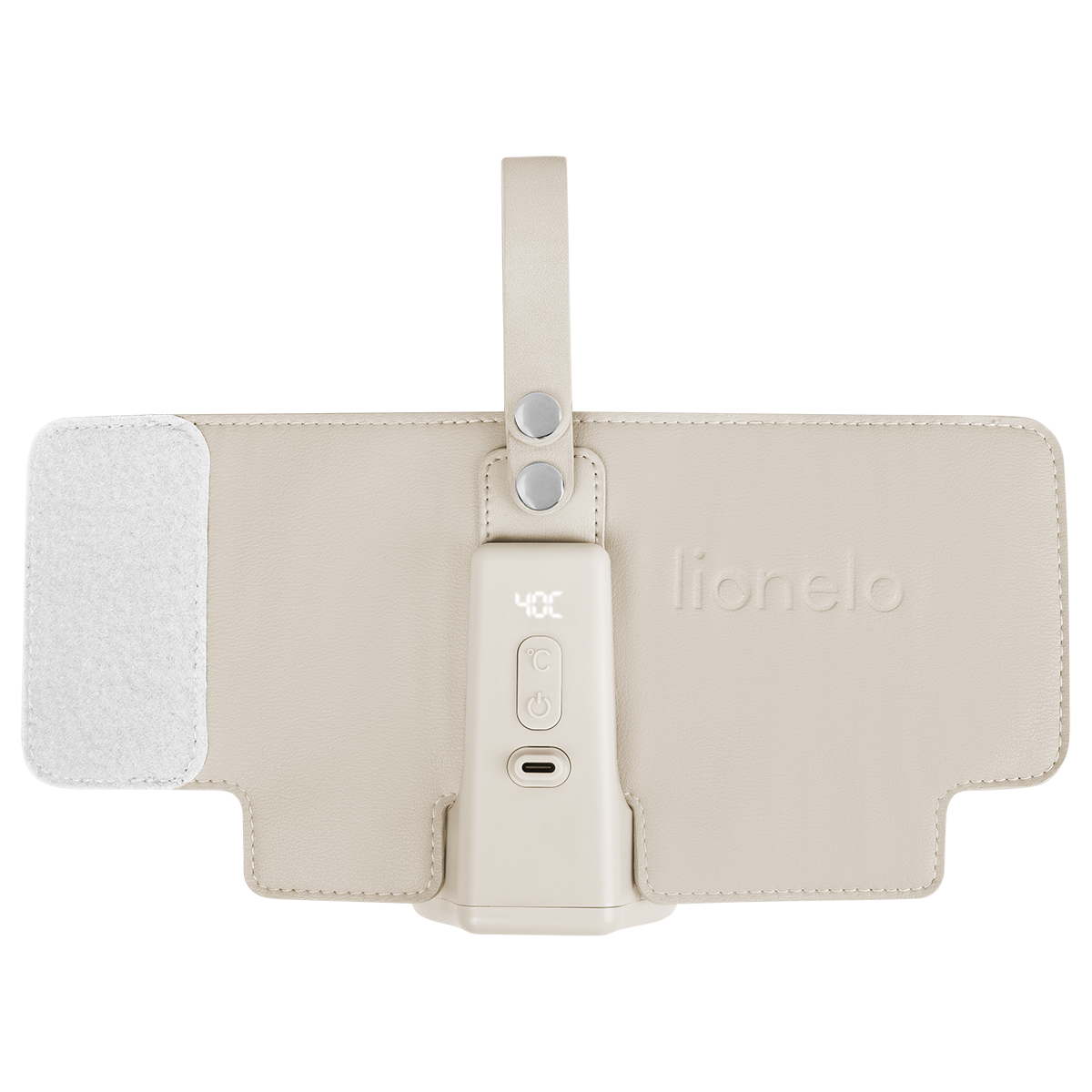 bottle warmer or sterilizer product view 5 Lionelo Thermup Go Plus Beige Calm