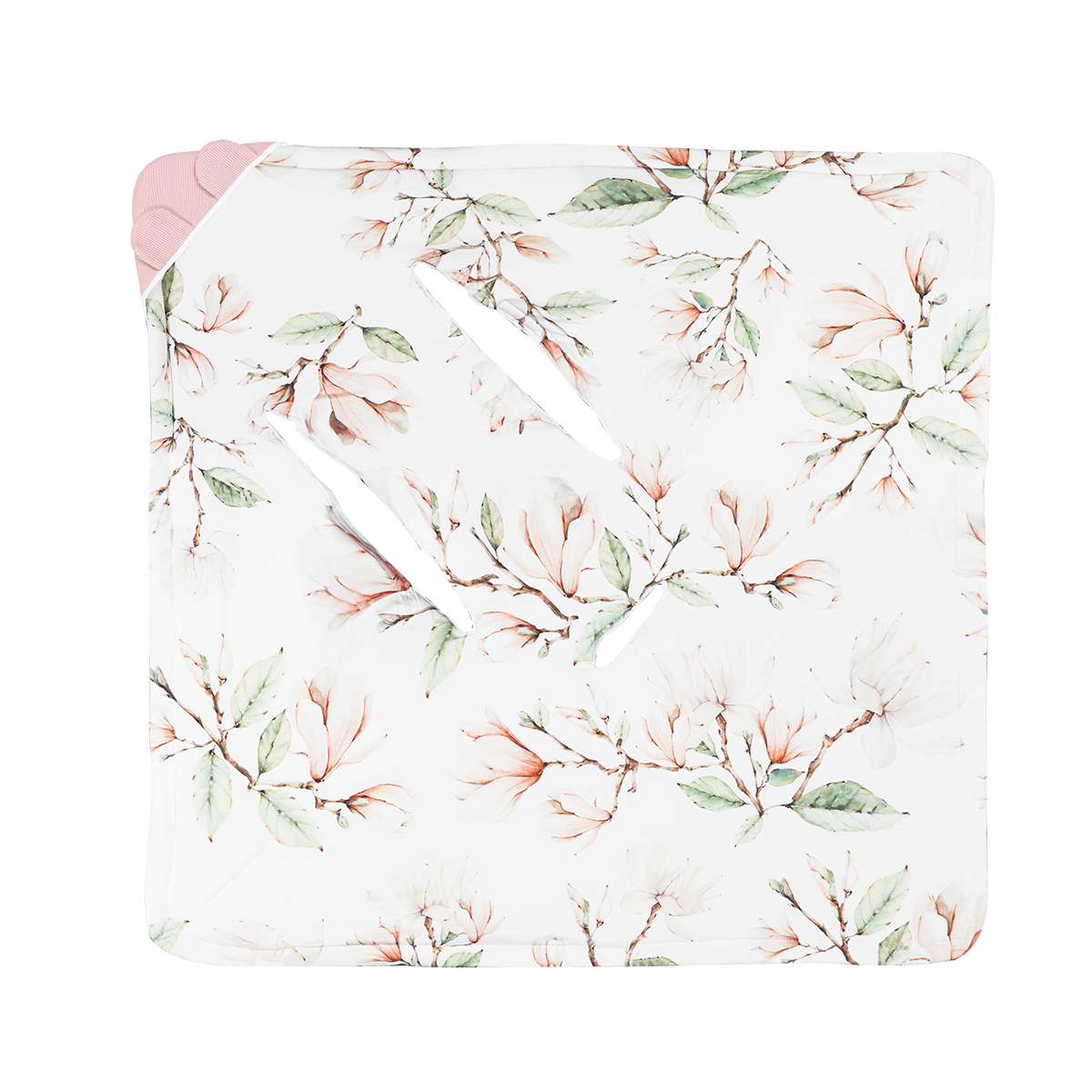 baby swaddle product view 3 Lionelo Travel Swaddle Blanket Beige Magnolia