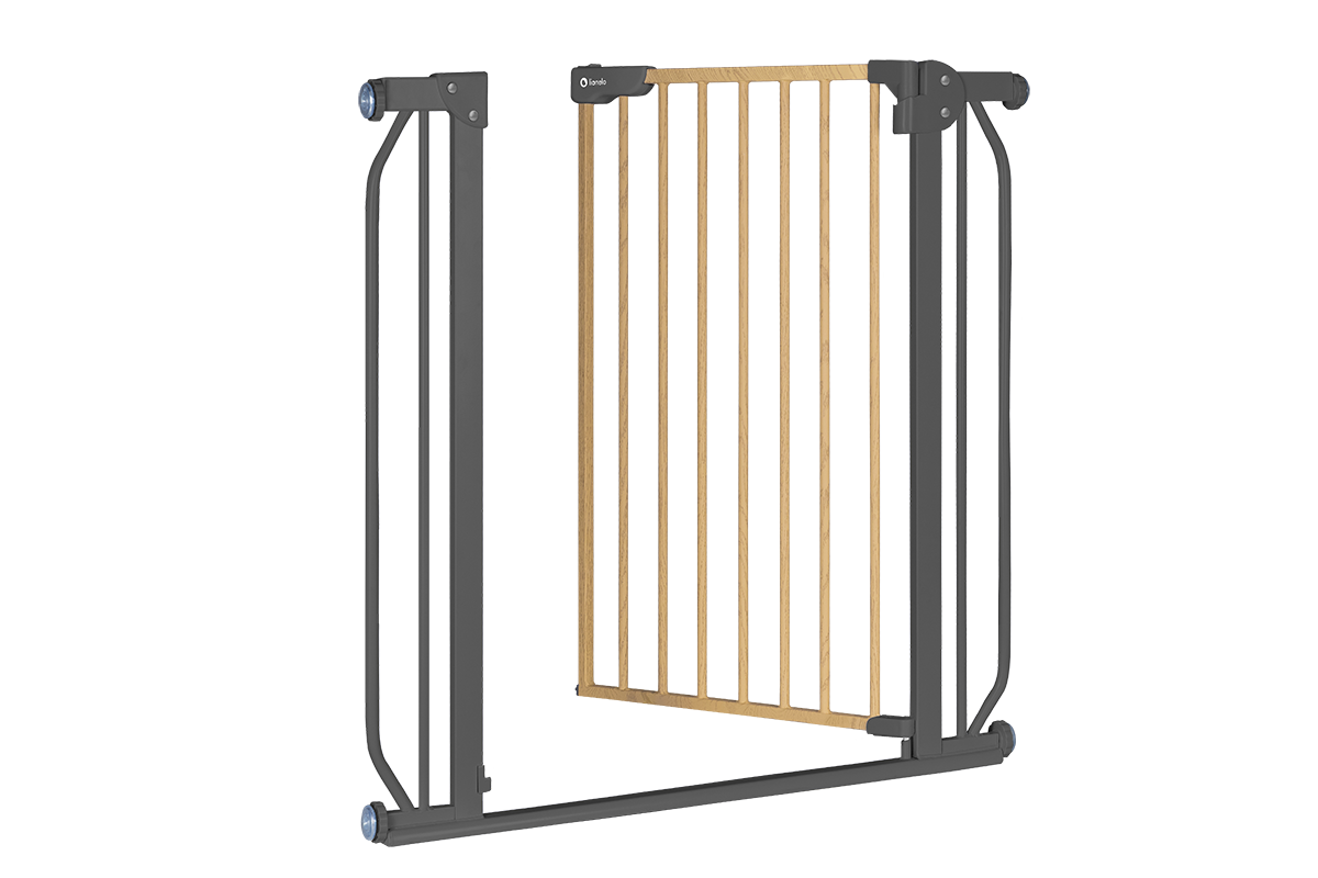 bed safety rail product view 3 Lionelo Truus Slim Grey Graphite Natural