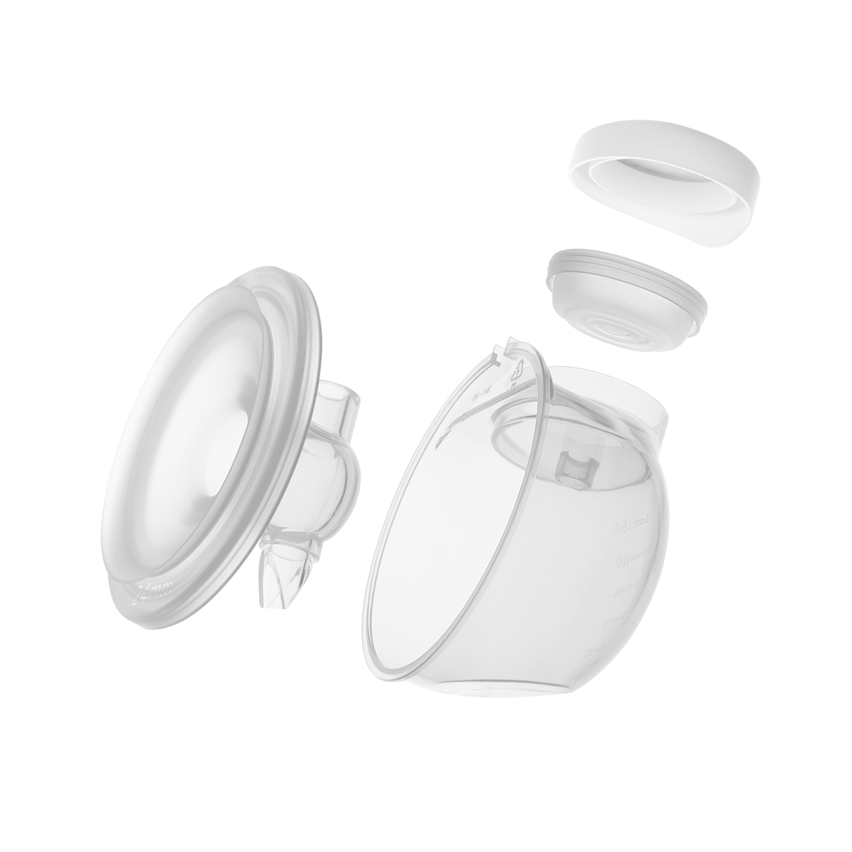 breast pump product view 6 Lionelo Twee Free White