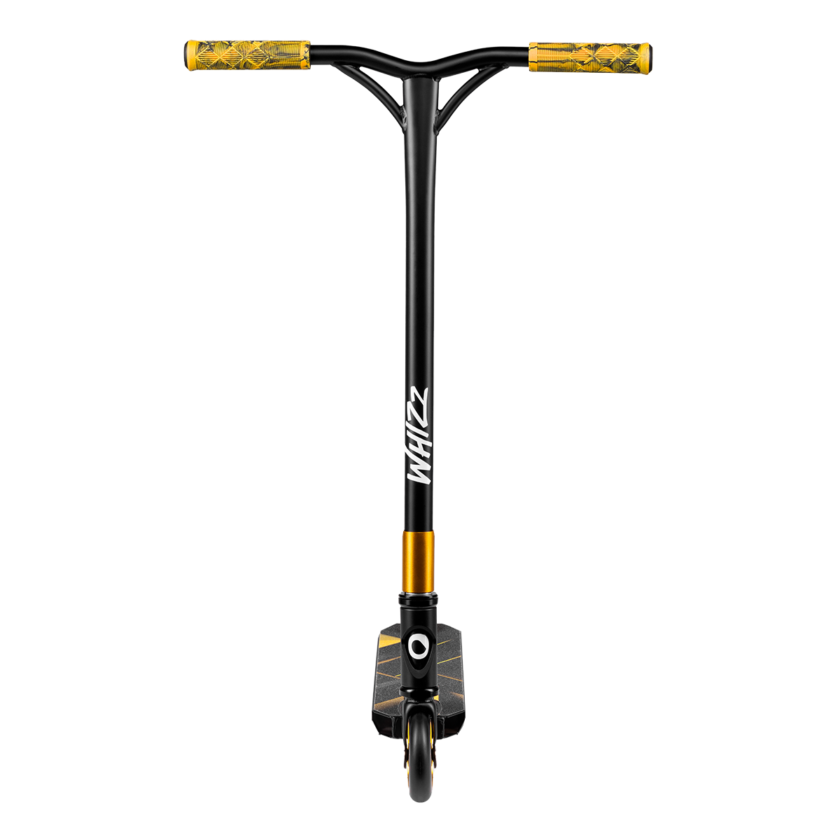 children's scooter product view 4 Lionelo Whizz Black Carbon Yellow