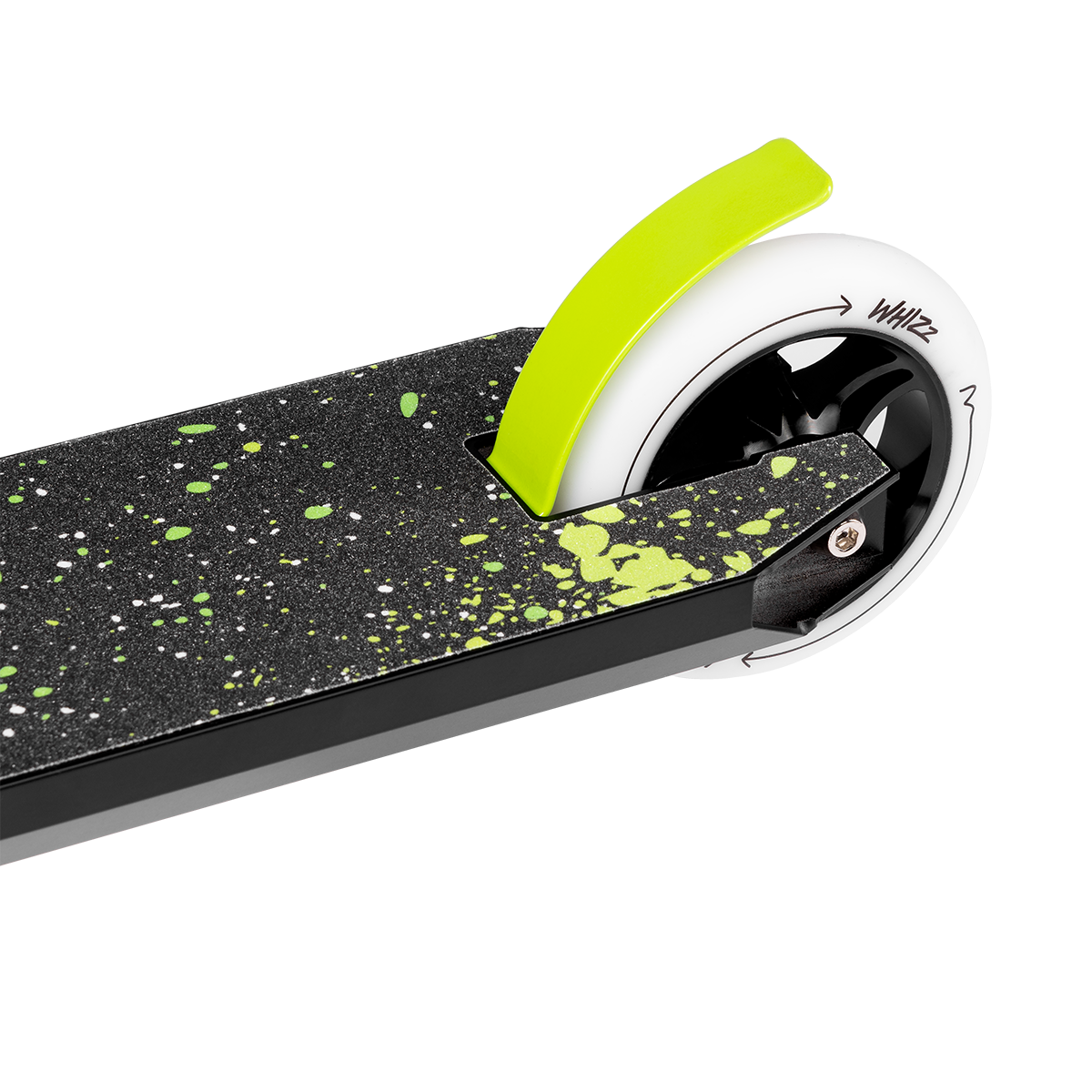 children's scooter product view 5 Lionelo Whizz Green Lime Black
