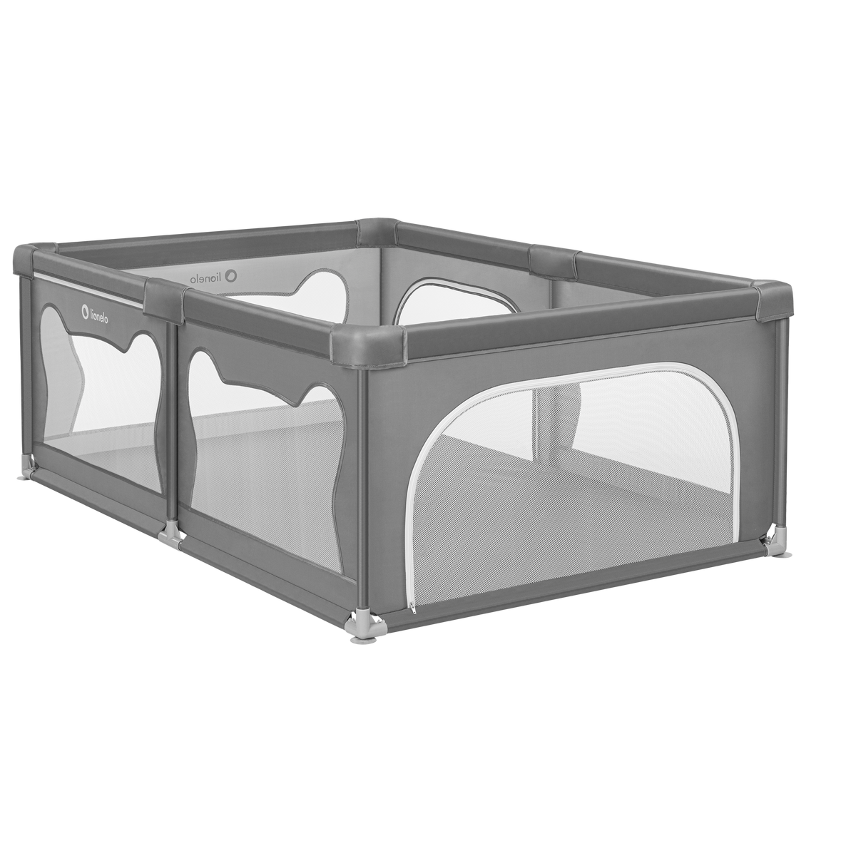 baby playpen product view 2 Lionelo Willow Grey Concrete