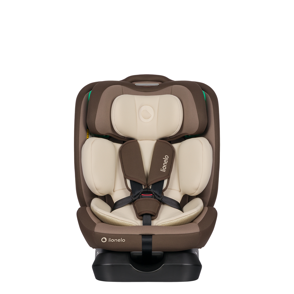 i-Size convertible car seat product view 3 Lionelo Aart i-Size Beige Chocolate