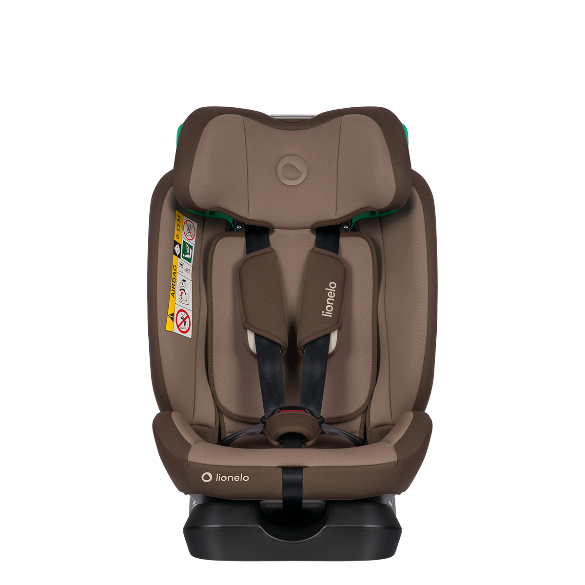 i-Size convertible car seat product view 4 Lionelo Aart i-Size Beige Chocolate