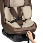 i-Size convertible car seat product view 10 Lionelo Aart i-Size Beige Chocolate