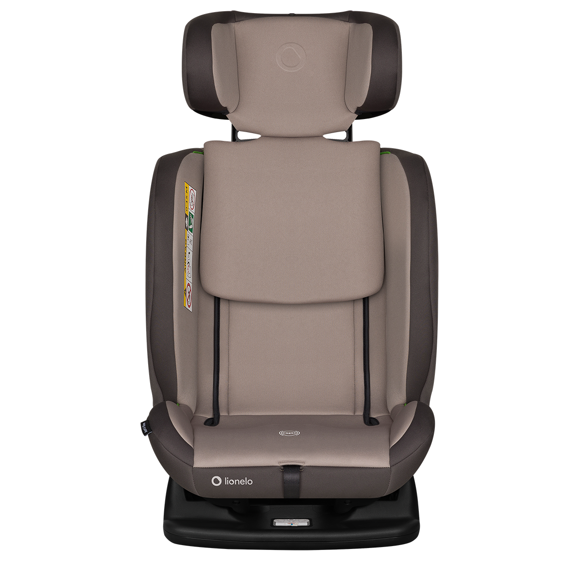 i-Size convertible car seat product view 6 Lionelo Aart i-Size Beige Latte