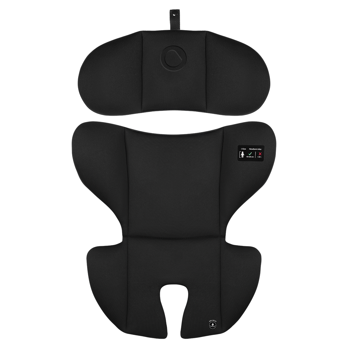 i-Size convertible car seat product view 9 Lionelo Aart i-Size Black Carbon Red