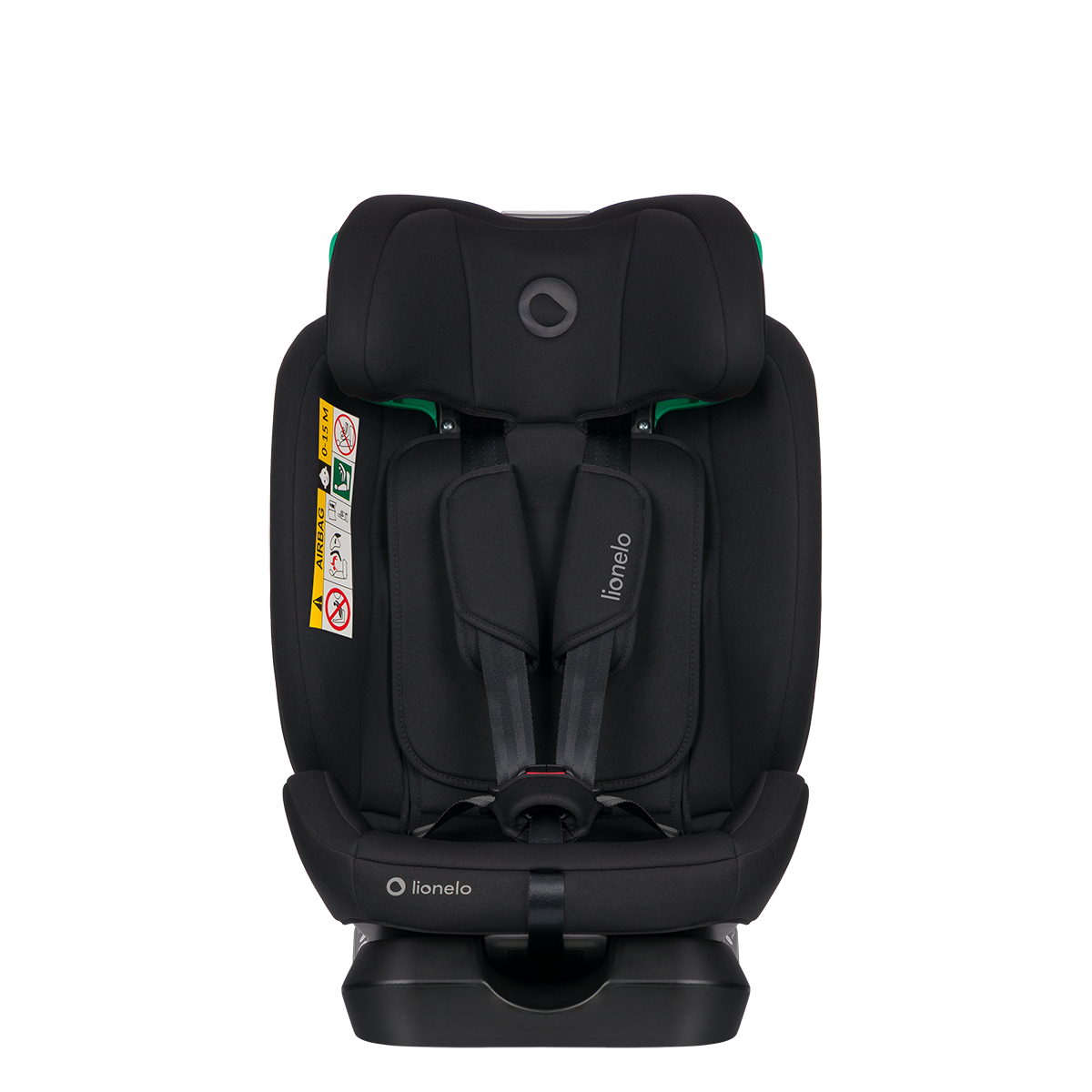 i-Size convertible car seat product view 4 Lionelo Aart i-Size Black Carbon