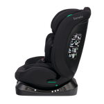 i-Size convertible car seat product view 7 Lionelo Aart i-Size Black Carbon