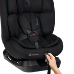 i-Size convertible car seat product view 10 Lionelo Aart i-Size Black Carbon