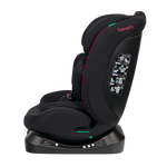 i-Size convertible car seat product view 8 Lionelo Aart i-Size Black Red