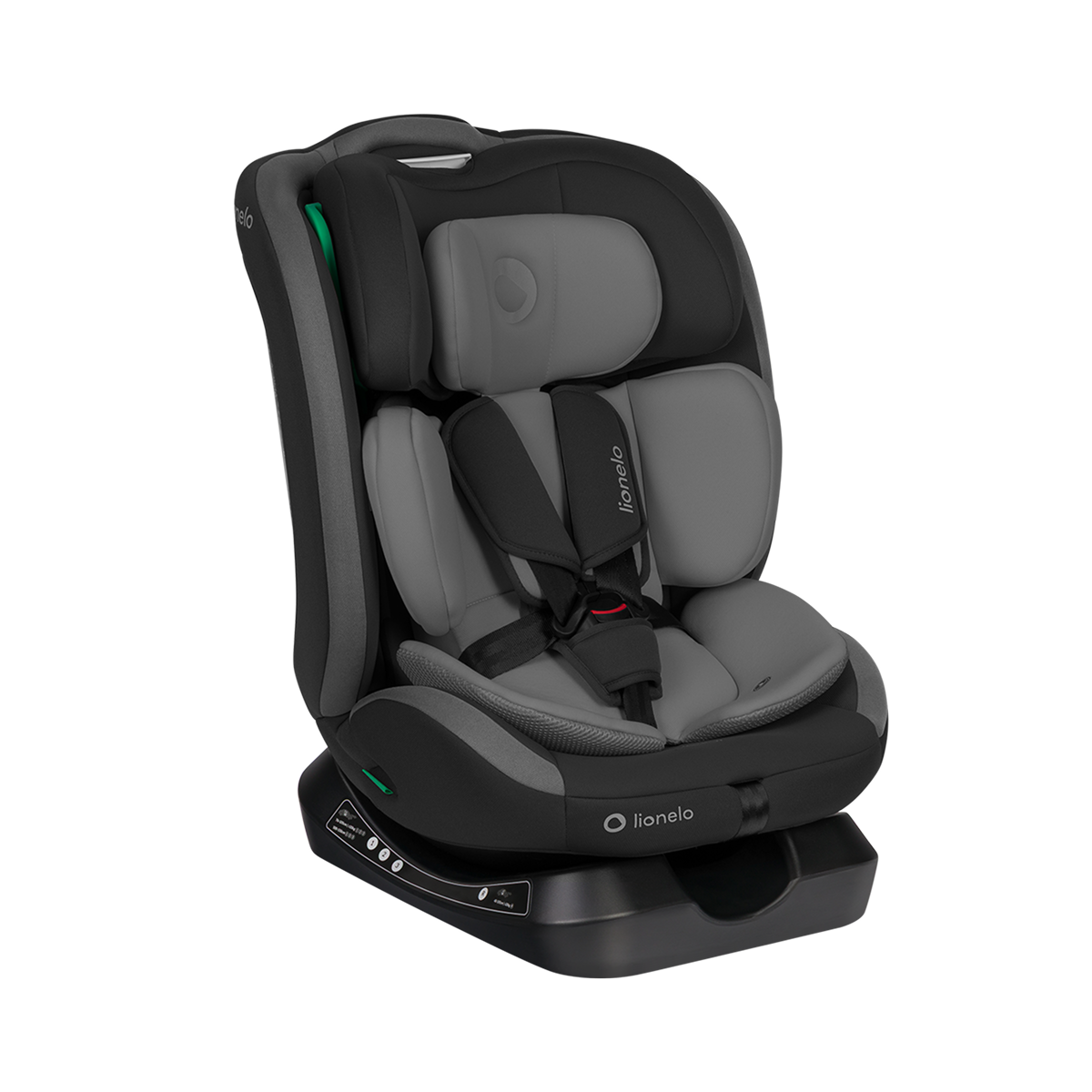 i-Size convertible car seat Lionelo Aart i-Size Grey Stone
