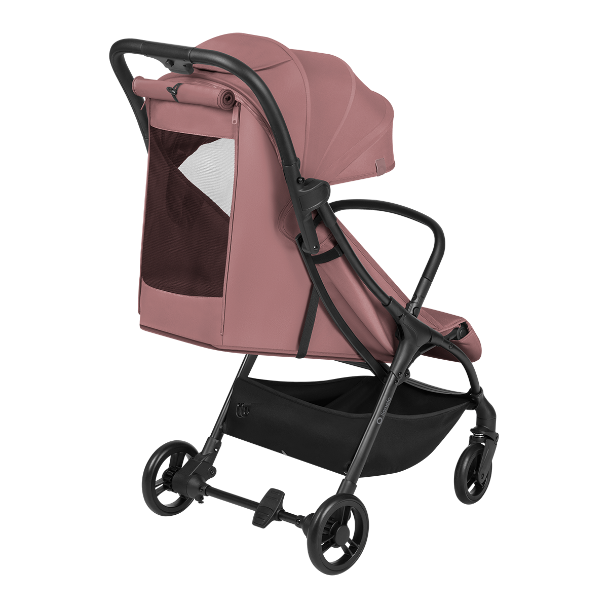baby stroller product view 11 Lionelo Agia Pink Mauve
