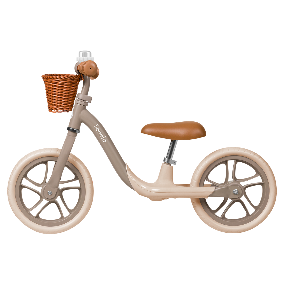 children's bicycle product view 5 Lionelo Alex Plus Beige Sand