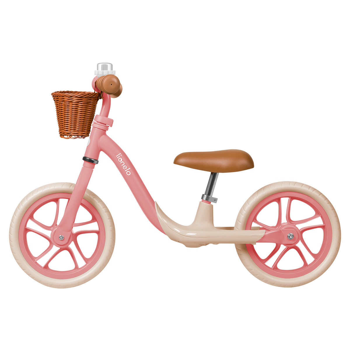 children's bicycle product view 6 Lionelo Alex Plus Pink Rose