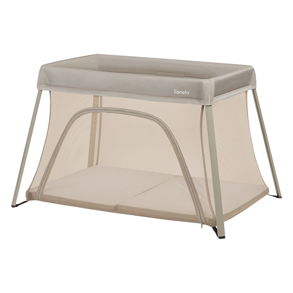 travel cot Lionelo Alice Beige Olive