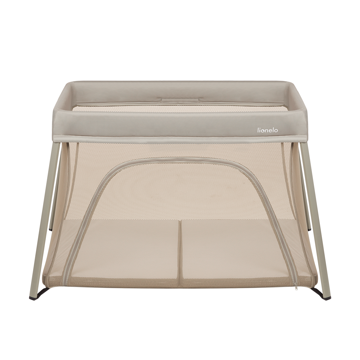travel cot product view 6 Lionelo Alice Beige Olive
