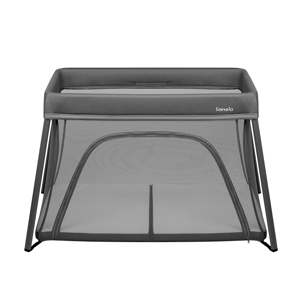 travel cot product view 6 Lionelo Alice Grey