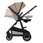 3-in-1 stroller product view 6 Lionelo Amber 3-in-1 Beige Sand
