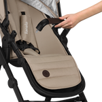 3-in-1 stroller product view 9 Lionelo Amber 3-in-1 Beige Sand