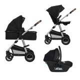 Amber 3-in-1 Black Silver
