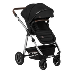 3-in-1 stroller product view 3 Lionelo Amber 3-in-1 Black Silver