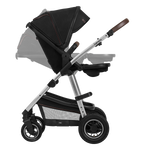 3-in-1 stroller product view 6 Lionelo Amber 3-in-1 Black Silver