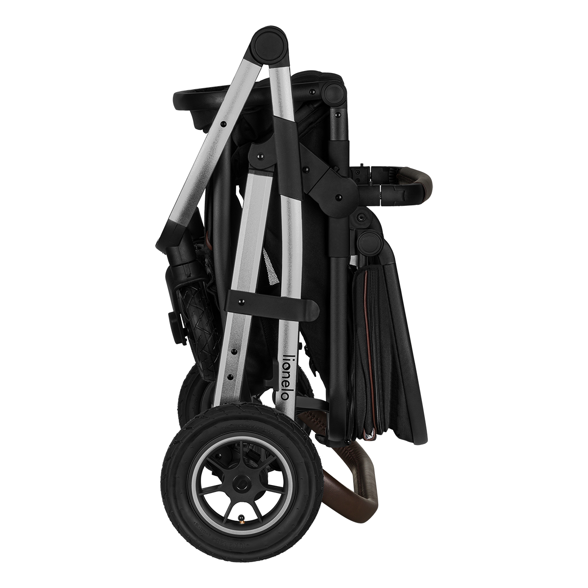 3-in-1 stroller product view 10 Lionelo Amber 3-in-1 Black Silver