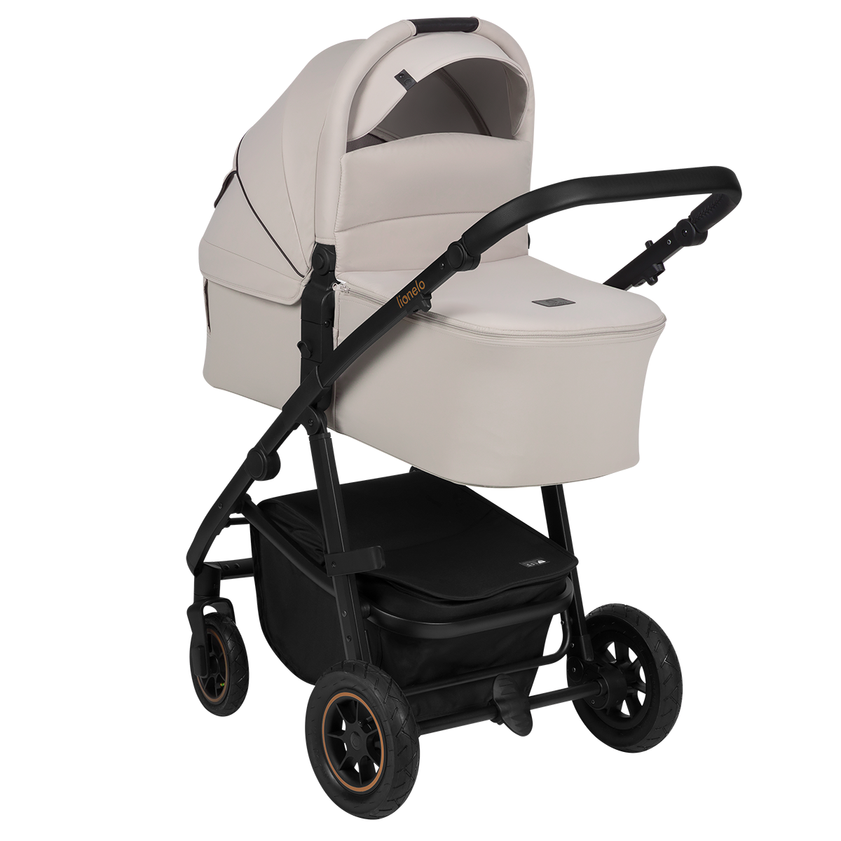 3-in-1 stroller product view 6 Lionelo Amber Plus 3-in-1 Beige Sand