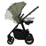 3-in-1 stroller product view 3 Lionelo Amber Plus 3-in-1 Green Forest