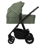 3-in-1 stroller product view 4 Lionelo Amber Plus 3-in-1 Green Forest